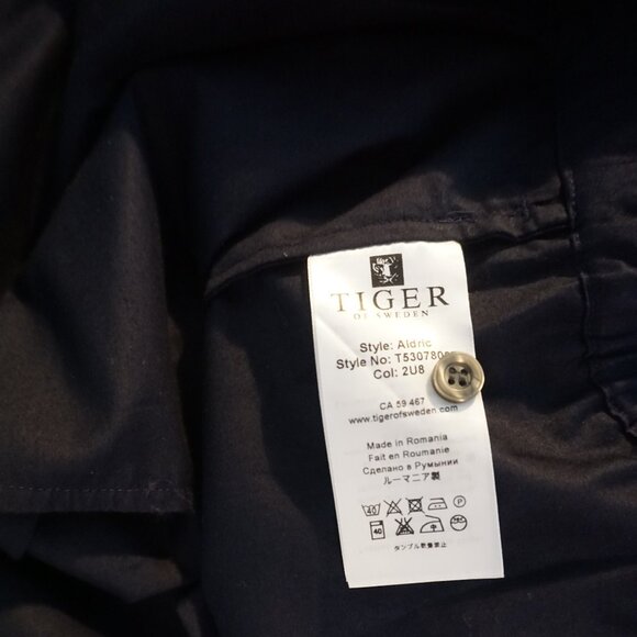 BNWT AW17 TIGER OF SWEDEN ALDRIC SHIRT 16.5 - Picture 9 of 11